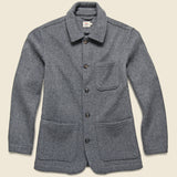 Chore Coat - Grey - Faherty - STAG Provisions - Outerwear - Shirt Jacket