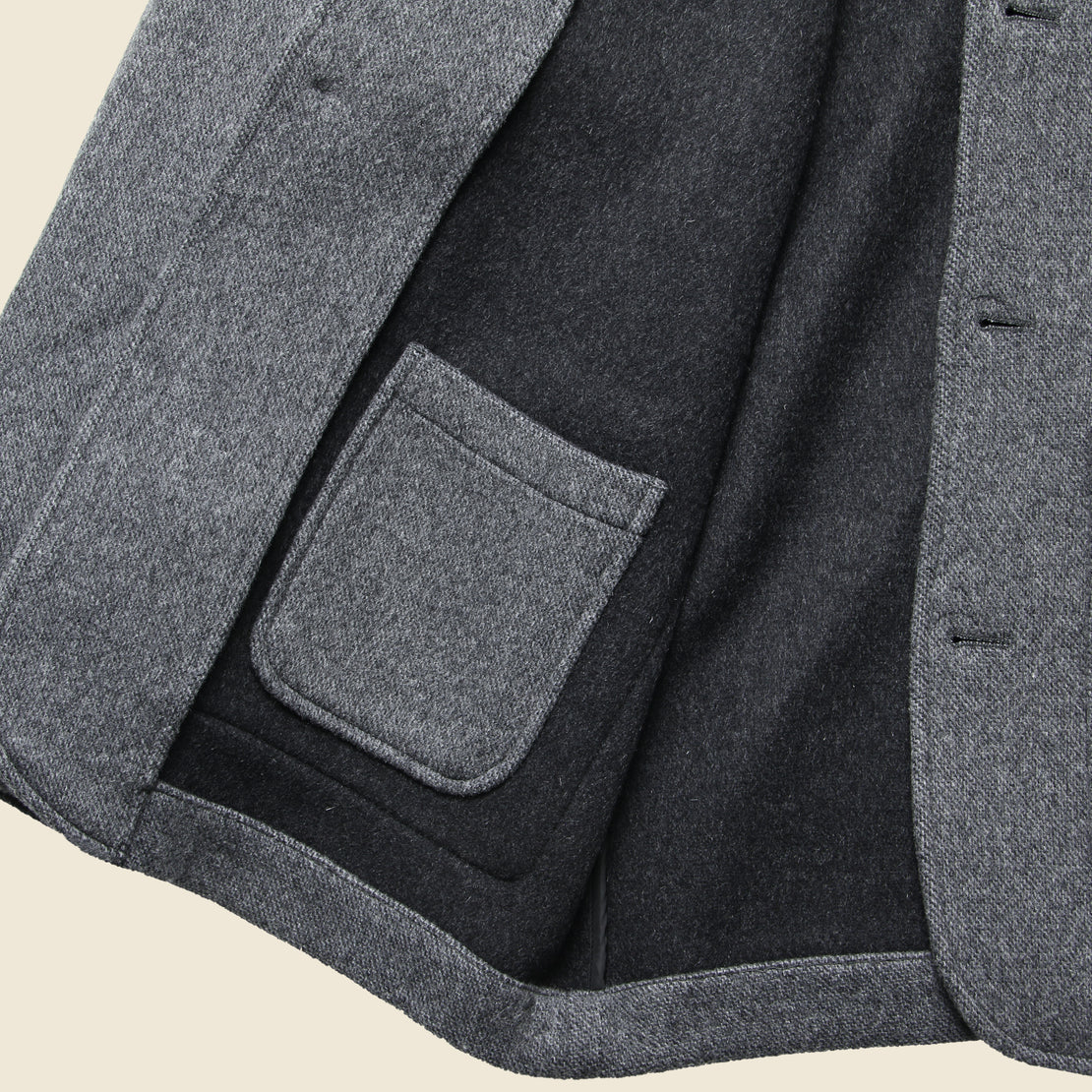 Chore Coat - Grey - Faherty - STAG Provisions - Outerwear - Shirt Jacket