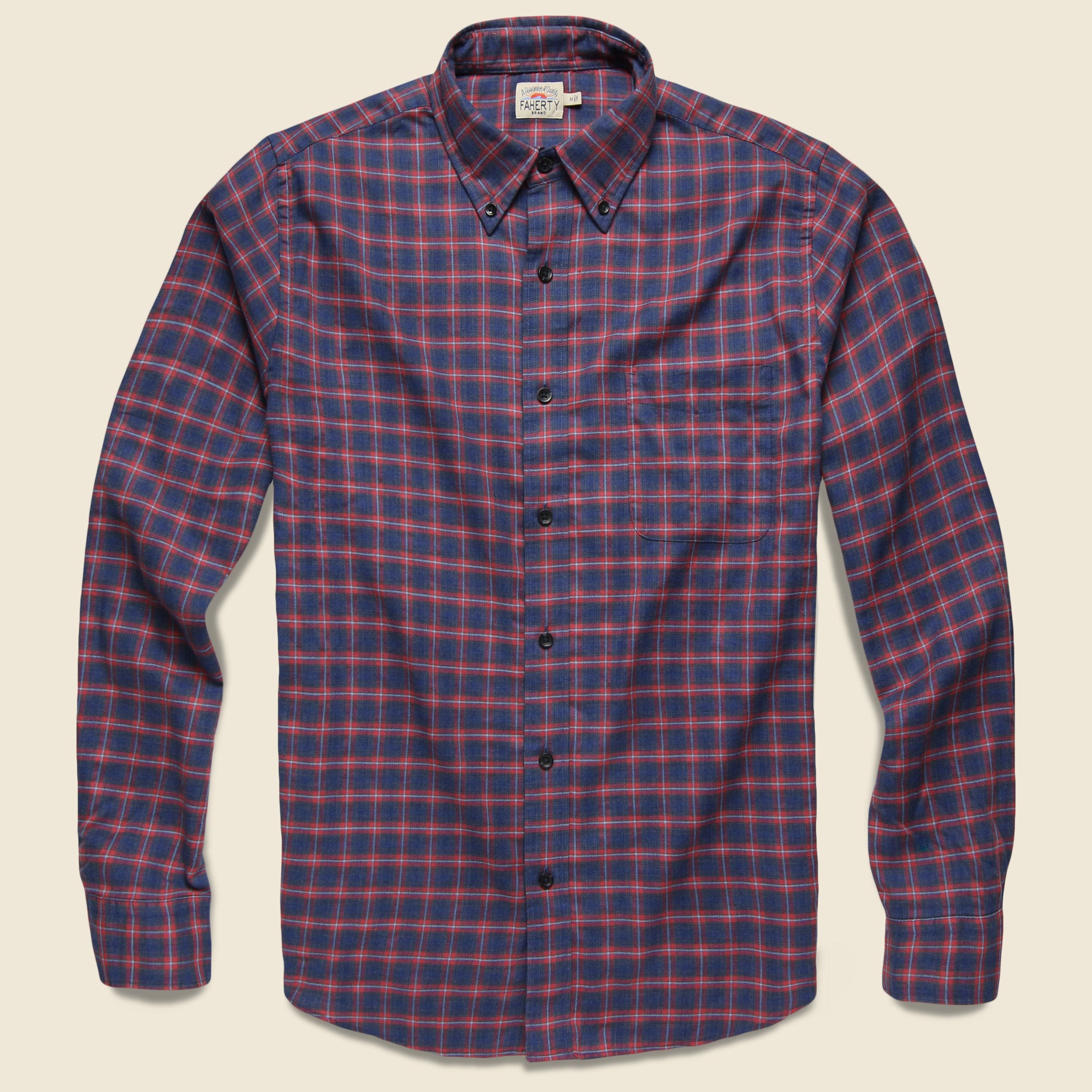Everyday Shirt - Festive Check - Faherty - STAG Provisions - Tops - L/S Woven - Plaid