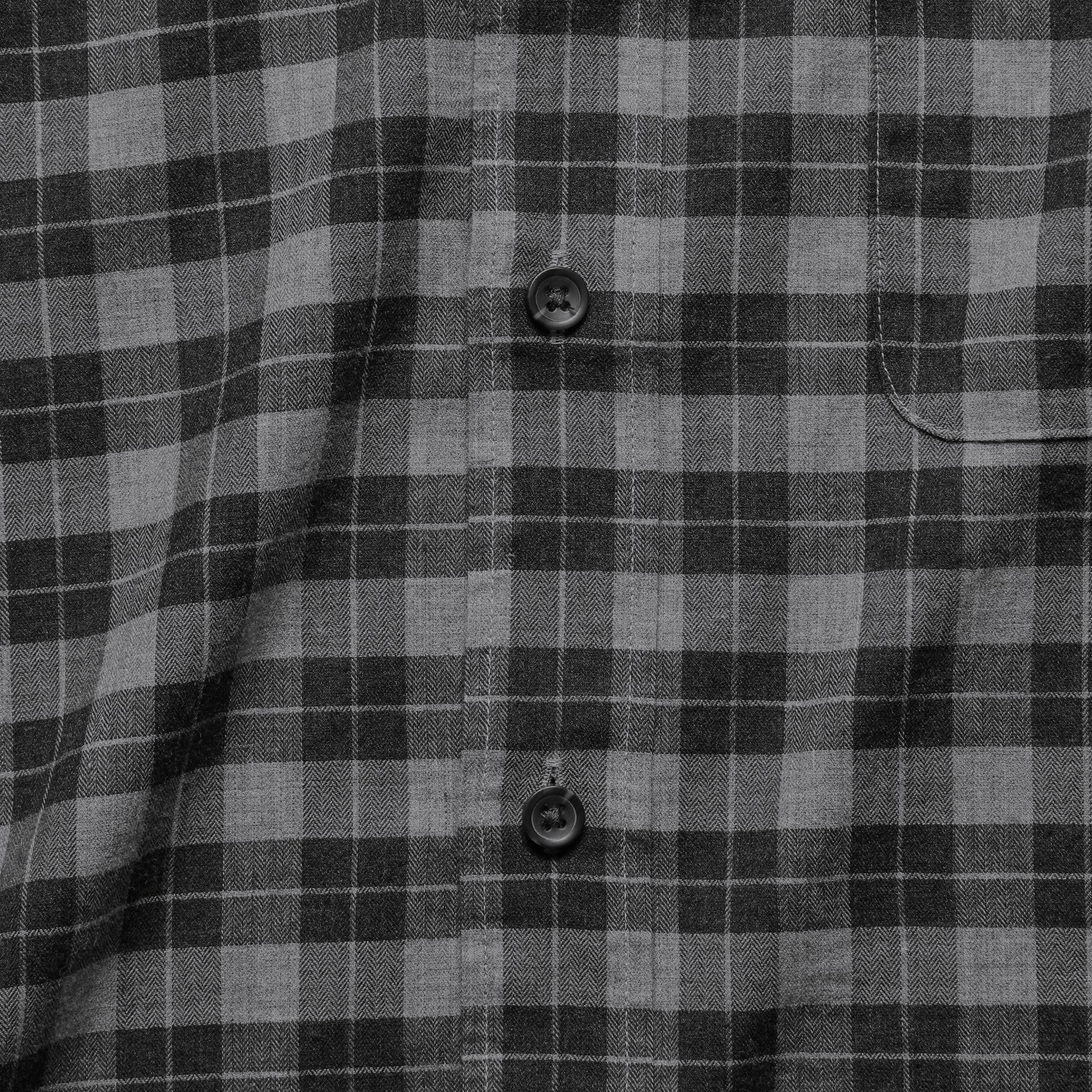 Everyday Shirt - Grey Charcoal Gingham - Faherty - STAG Provisions - Tops - L/S Woven - Plaid