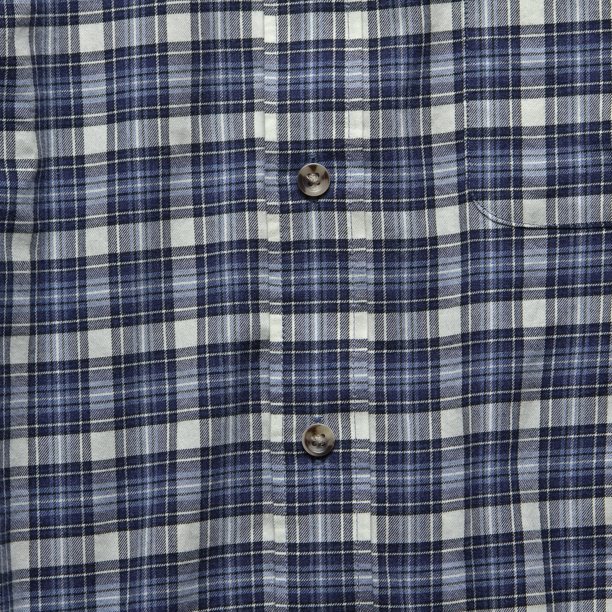 
                          Everyday Shirt - Cream/Navy Tartan - Faherty - STAG Provisions - Tops - L/S Woven - Plaid
                        