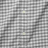 Stretch Seaview Flannel - Cream Charcoal Gingham - Faherty - STAG Provisions - Tops - L/S Woven - Plaid