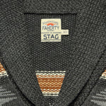 Shawl Collar Cardigan - Charcoal Eyegazer - Faherty - STAG Provisions - Tops - Sweater