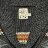 Shawl Collar Cardigan - Charcoal Eyegazer - Faherty - STAG Provisions - Tops - Sweater
