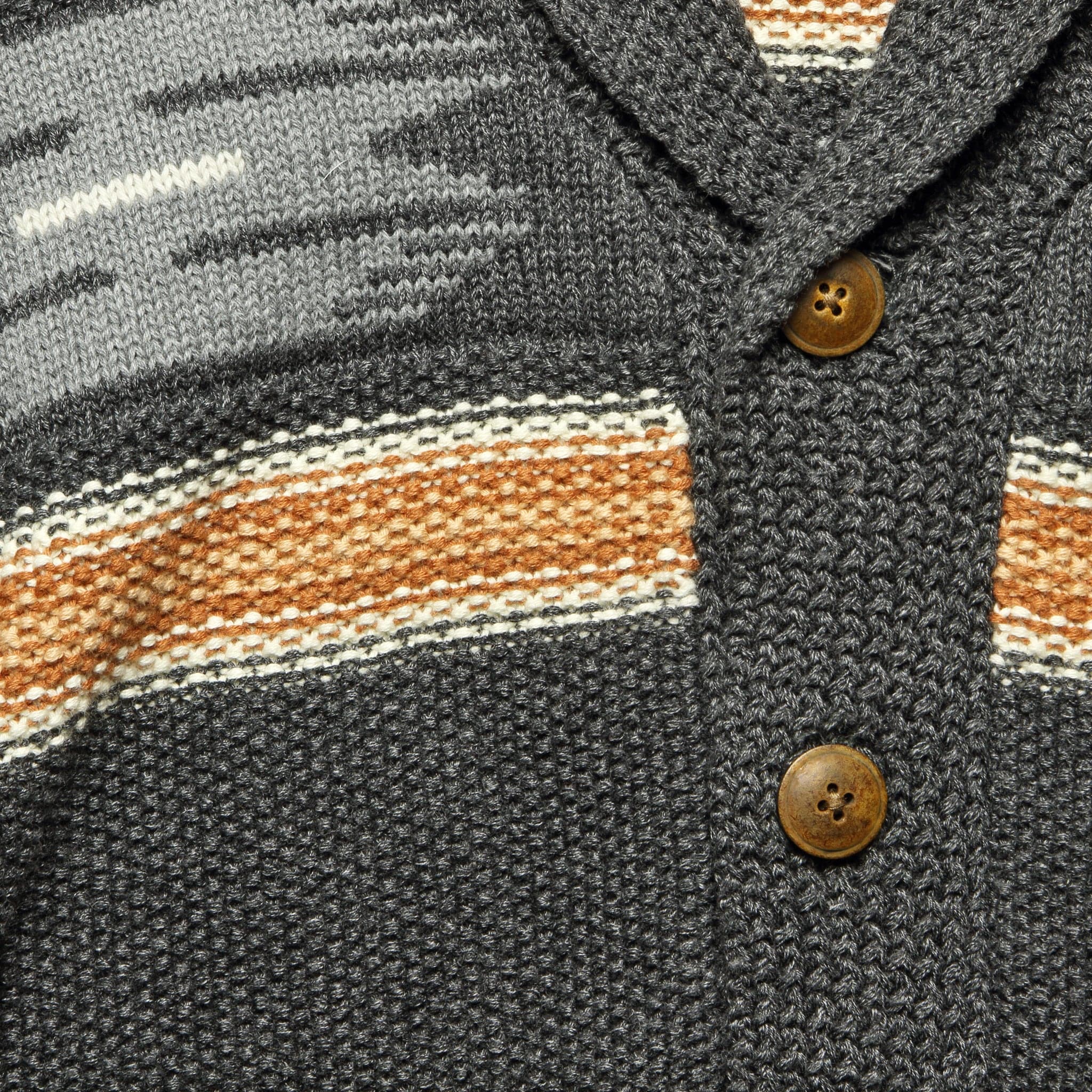Shawl Collar Cardigan - Charcoal Eyegazer - Faherty - STAG Provisions - Tops - Sweater