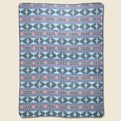 Faherty Sherpa Blanket - Midnight Jewel