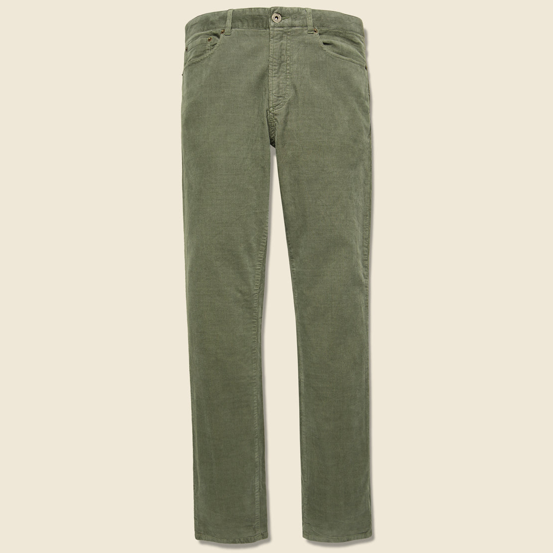 Faherty Stretch Corduroy Pant - Washed Olive