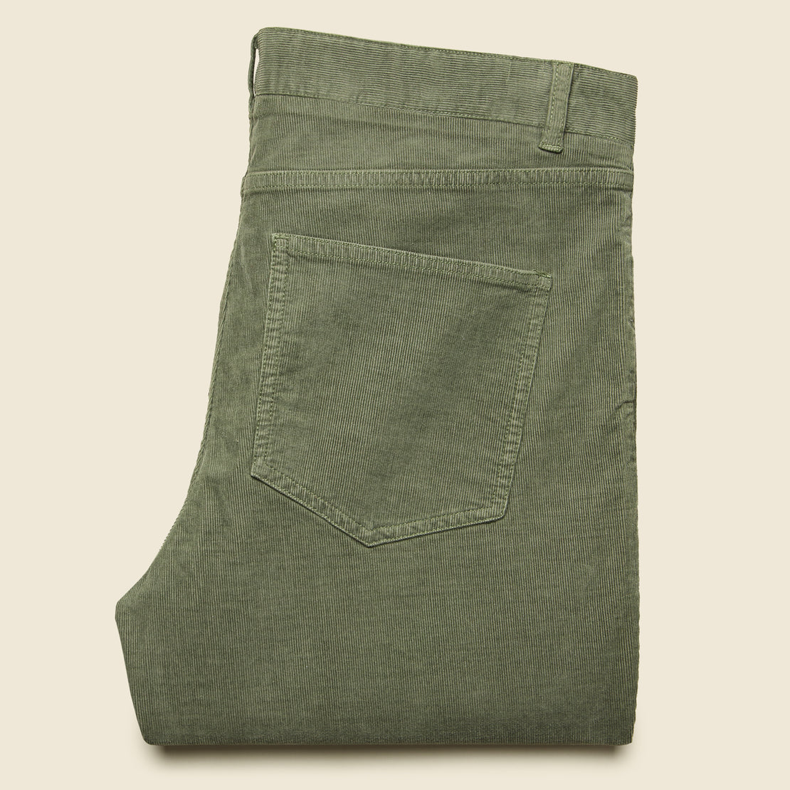 Stretch Corduroy Pant - Washed Olive - Faherty - STAG Provisions - Pants - Corduroy