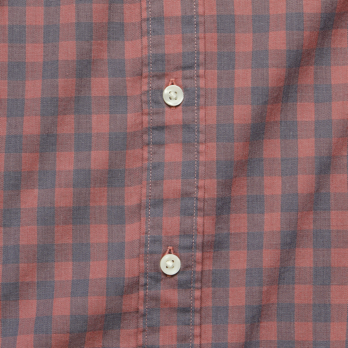 Movement Shirt - Barn Red Gingham - Faherty - STAG Provisions - Tops - L/S Woven - Plaid