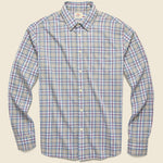 Movement Melange Shirt - Monterey Plaid - Faherty - STAG Provisions - Tops - L/S Woven - Plaid