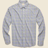 Movement Melange Shirt - Monterey Plaid - Faherty - STAG Provisions - Tops - L/S Woven - Plaid