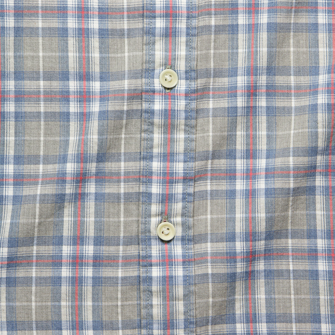 Movement Melange Shirt - Monterey Plaid - Faherty - STAG Provisions - Tops - L/S Woven - Plaid