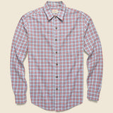 Movement Melange Shirt - Half Moon Bay Plaid - Faherty - STAG Provisions - Tops - L/S Woven - Plaid