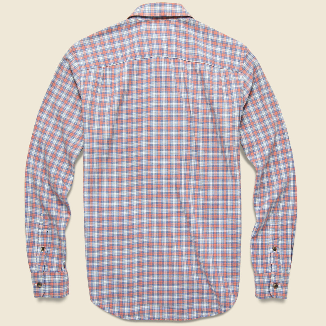 Movement Melange Shirt - Half Moon Bay Plaid - Faherty - STAG Provisions - Tops - L/S Woven - Plaid