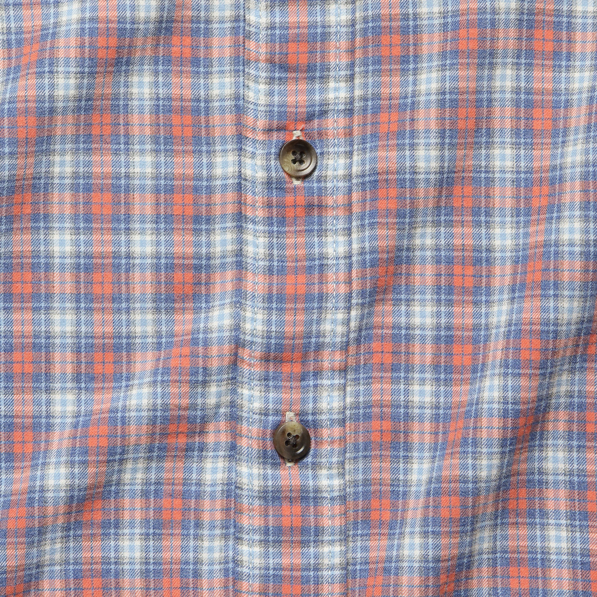 Movement Melange Shirt - Half Moon Bay Plaid - Faherty - STAG Provisions - Tops - L/S Woven - Plaid