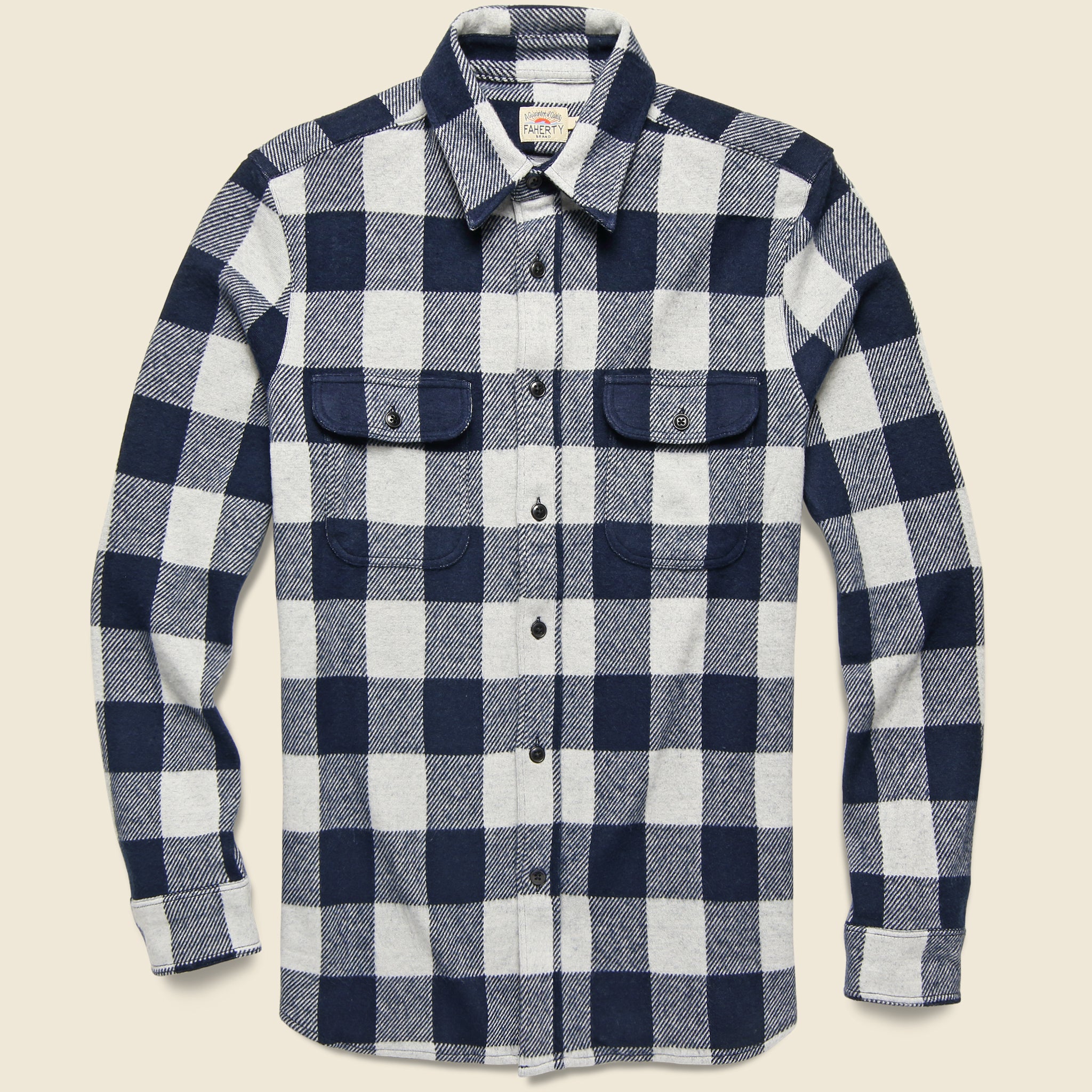 Legend Sweater Shirt - Arctic Buffalo - Faherty - STAG Provisions - Tops - L/S Woven - Plaid