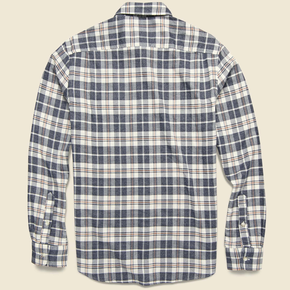 Stretch Featherweight Flannel - Rainier Plaid