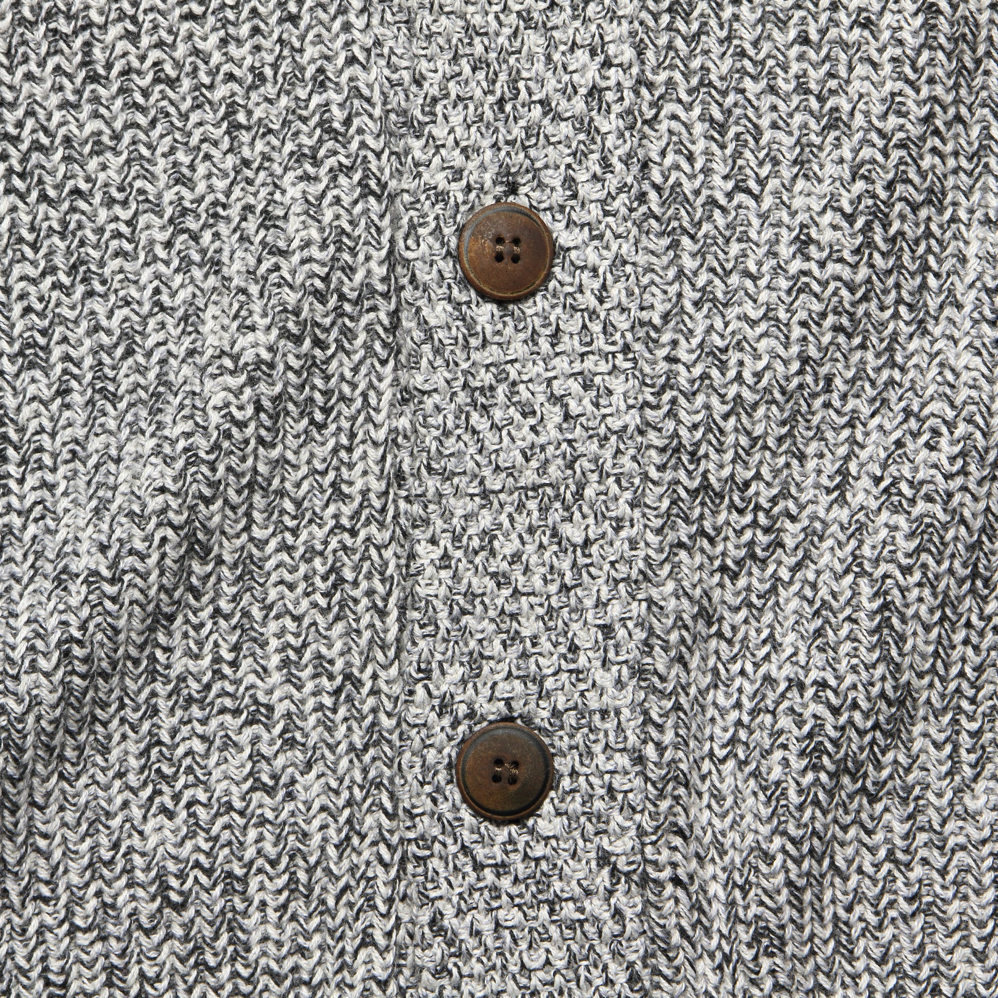Marled Cotton Cardigan - Light Grey - Faherty - STAG Provisions - Tops - Sweater