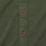 Knit Alpine Shirt - Olive Heather - Faherty - STAG Provisions - Tops - L/S Woven - Solid