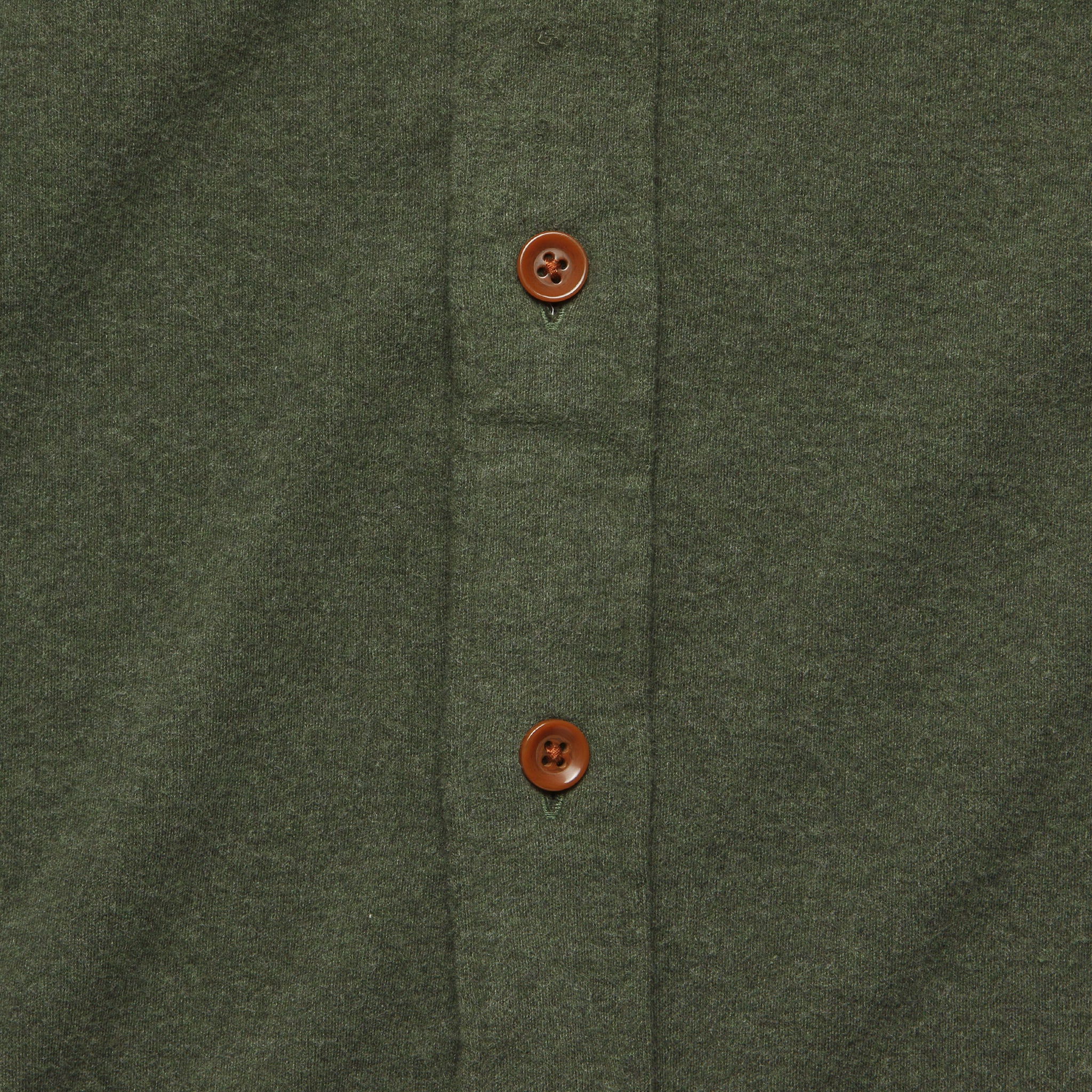 Knit Alpine Shirt - Olive Heather - Faherty - STAG Provisions - Tops - L/S Woven - Solid