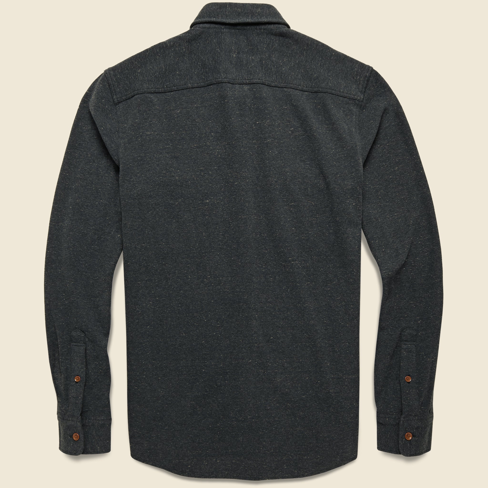 
                          Knit Alpine Shirt - Charcoal Heather - Faherty - STAG Provisions - Tops - L/S Woven - Solid
                        