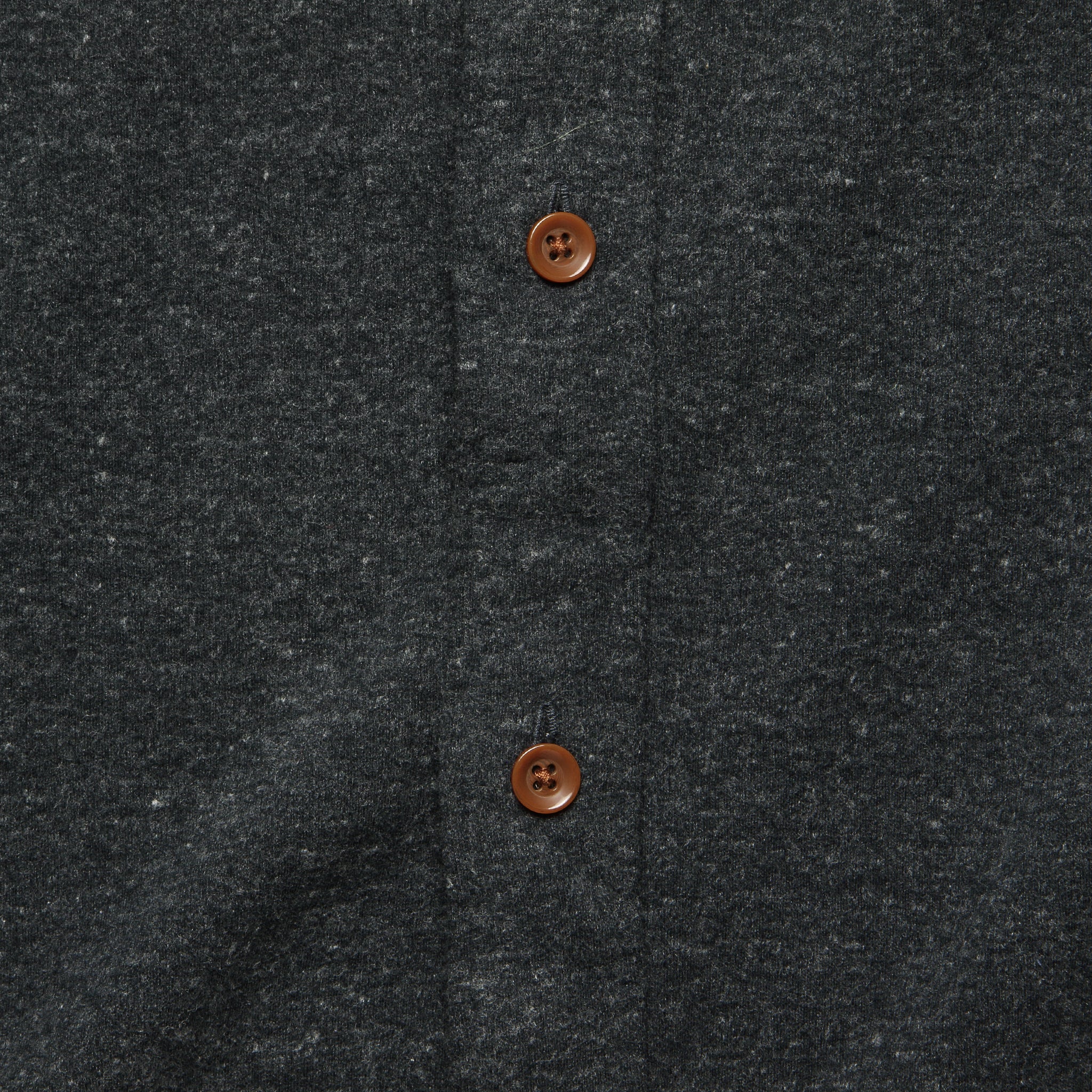 Knit Alpine Shirt - Charcoal Heather - Faherty - STAG Provisions - Tops - L/S Woven - Solid