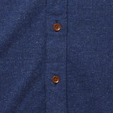 Knit Alpine Shirt- Navy Heather - Faherty - STAG Provisions - Tops - L/S Woven - Solid