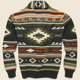 Novelty Shawl Cardigan - Dark Palm Isle - Faherty - STAG Provisions - Tops - Sweater