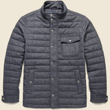 Teton Valley Jacket - Graphite Grey Twill - Faherty - STAG Provisions - Outerwear - Coat / Jacket