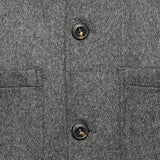 Melton Chore Coat - Charcoal Melange - Faherty - STAG Provisions - Outerwear - Coat / Jacket