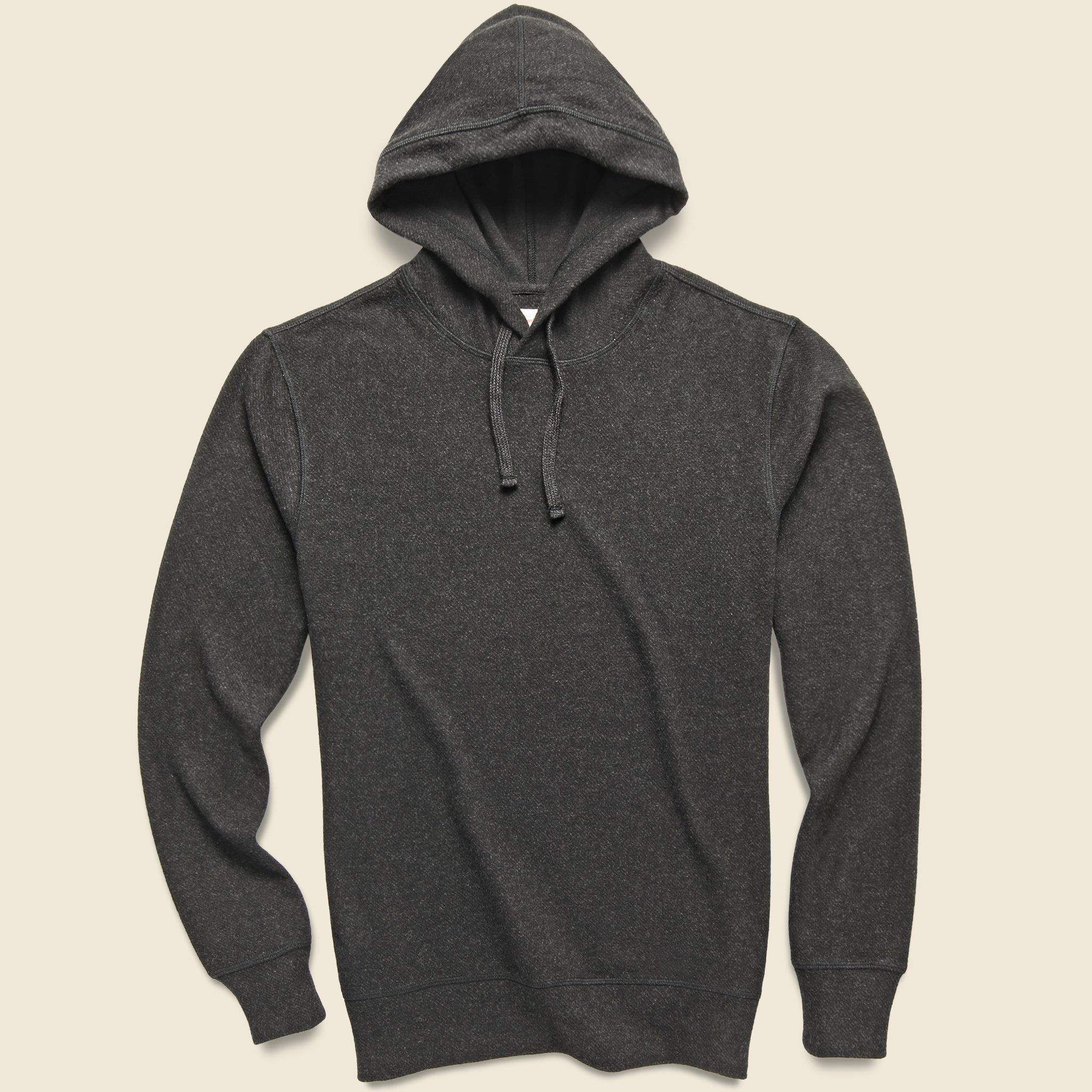 Legend Sweater Hoodie - Heathered Black Twill - Faherty - STAG Provisions - Tops - Fleece / Sweatshirt