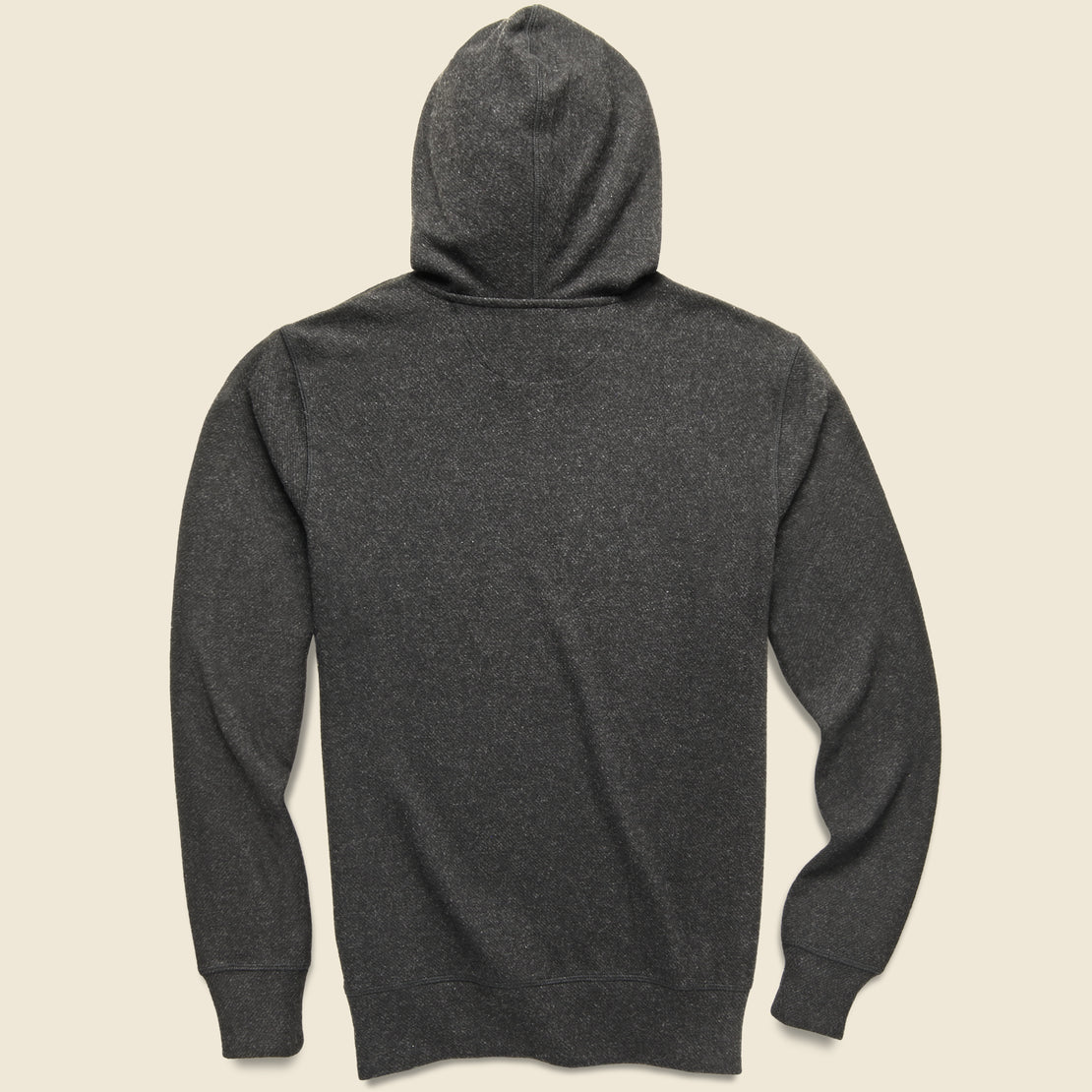 Legend Sweater Hoodie - Heathered Black Twill - Faherty - STAG Provisions - Tops - Fleece / Sweatshirt