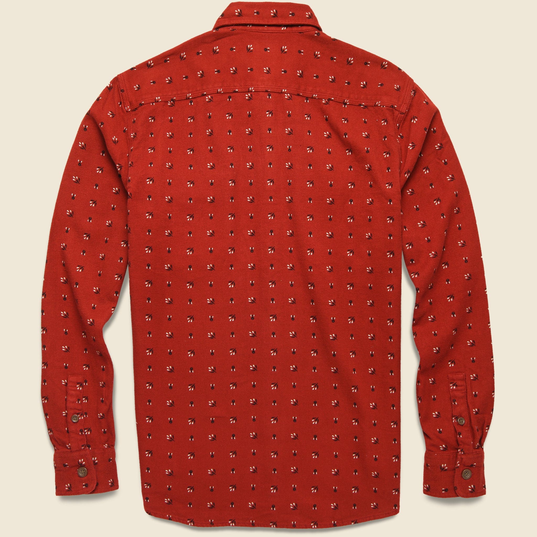 Vintage Twill Workshirt - Winter Bandana Print - Faherty - STAG Provisions - Tops - L/S Woven - Other Pattern
