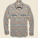 Legend Sweater Shirt - Chankillo Horizon - Faherty - STAG Provisions - Tops - L/S Woven - Other Pattern