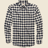 Legend Woven Shirt - Cream Tahoe Check - Faherty - STAG Provisions - Tops - L/S Woven - Plaid