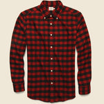 Legend Woven Shirt - Red Tahoe Check - Faherty - STAG Provisions - Tops - L/S Woven - Plaid