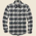 Stretch Seaview Flannel - Polar Night Plaid - Faherty - STAG Provisions - Tops - L/S Woven - Plaid