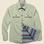 Stretch Blanket Lined CPO Jacket - Olive - Faherty - STAG Provisions - Outerwear - Coat / Jacket