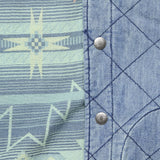 Good Feather Reversible Bondi Jacket - Indigo/Morning Star - Faherty - STAG Provisions - Outerwear - Coat / Jacket