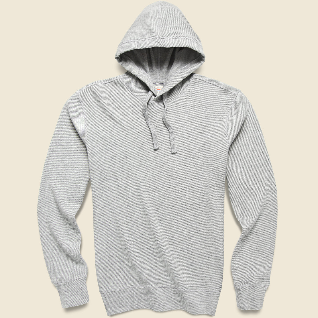 Legend Sweater Hoodie - Fossil Grey Twill - Faherty - STAG Provisions - Tops - Fleece / Sweatshirt