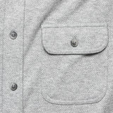 Legend Sweater Shirt - Fossil Grey Twill - Faherty - STAG Provisions - Tops - Fleece / Sweatshirt