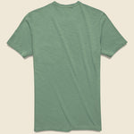 Garment Dyed Pocket Tee - Vail Green - Faherty - STAG Provisions - Tops - S/S Tee