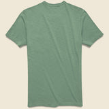 Garment Dyed Pocket Tee - Vail Green - Faherty - STAG Provisions - Tops - S/S Tee