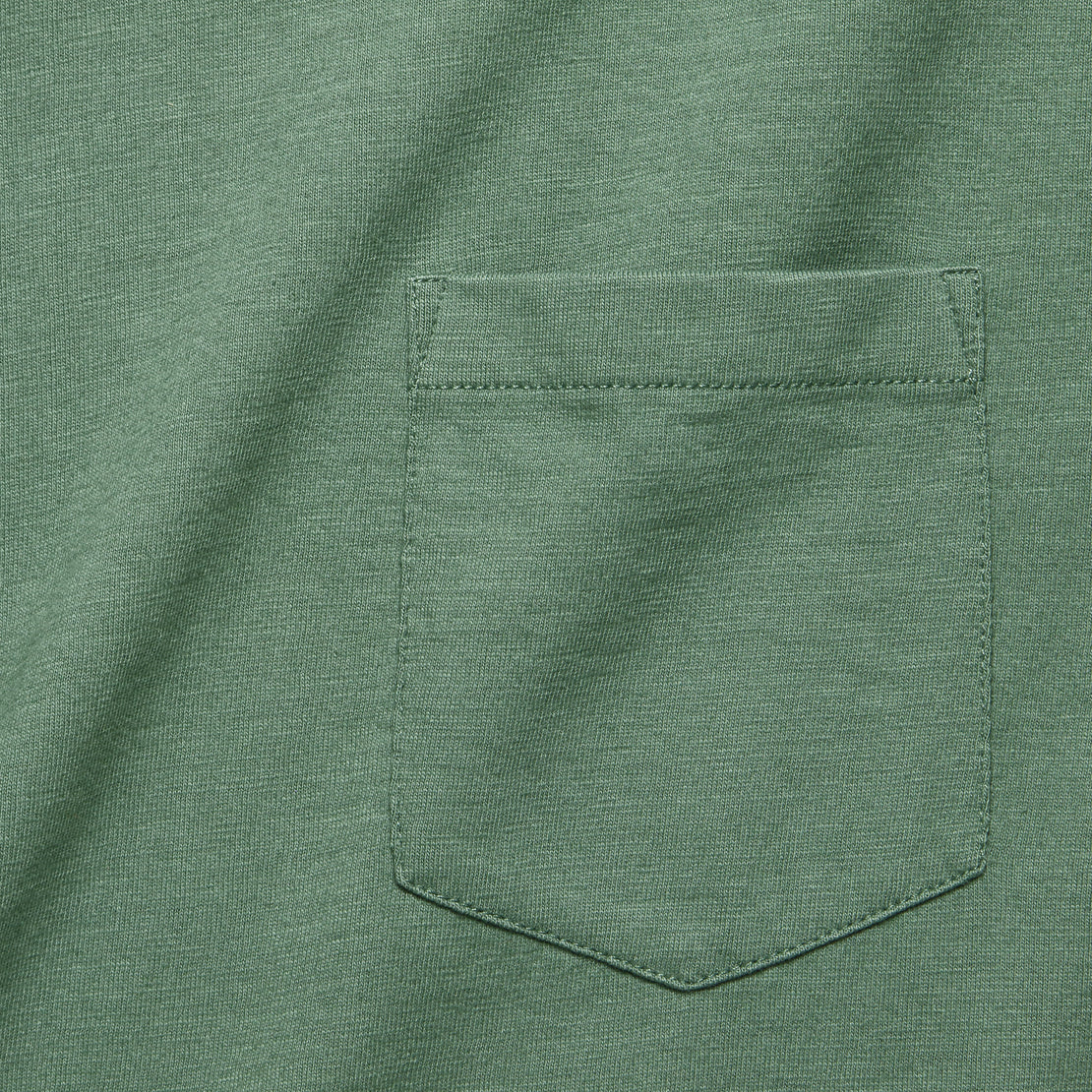 Garment Dyed Pocket Tee - Vail Green - Faherty - STAG Provisions - Tops - S/S Tee