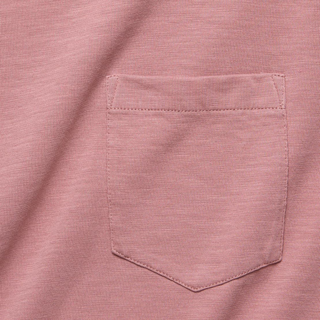 Garment Dyed Pocket Tee - Sunrose - Faherty - STAG Provisions - Tops - S/S Tee
