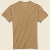 Garment Dyed Pocket Tee - Walnut - Faherty - STAG Provisions - Tops - S/S Tee