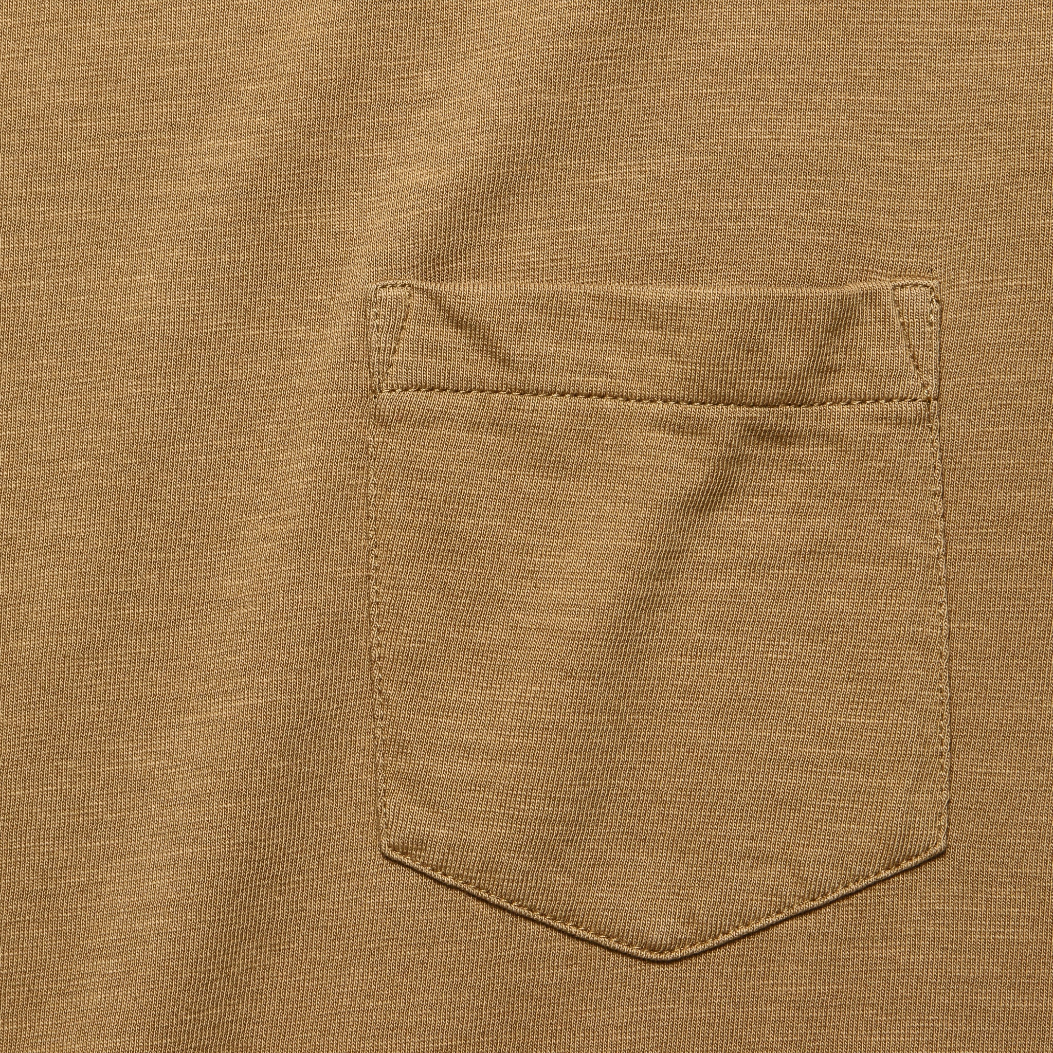 
                          Garment Dyed Pocket Tee - Walnut - Faherty - STAG Provisions - Tops - S/S Tee
                        