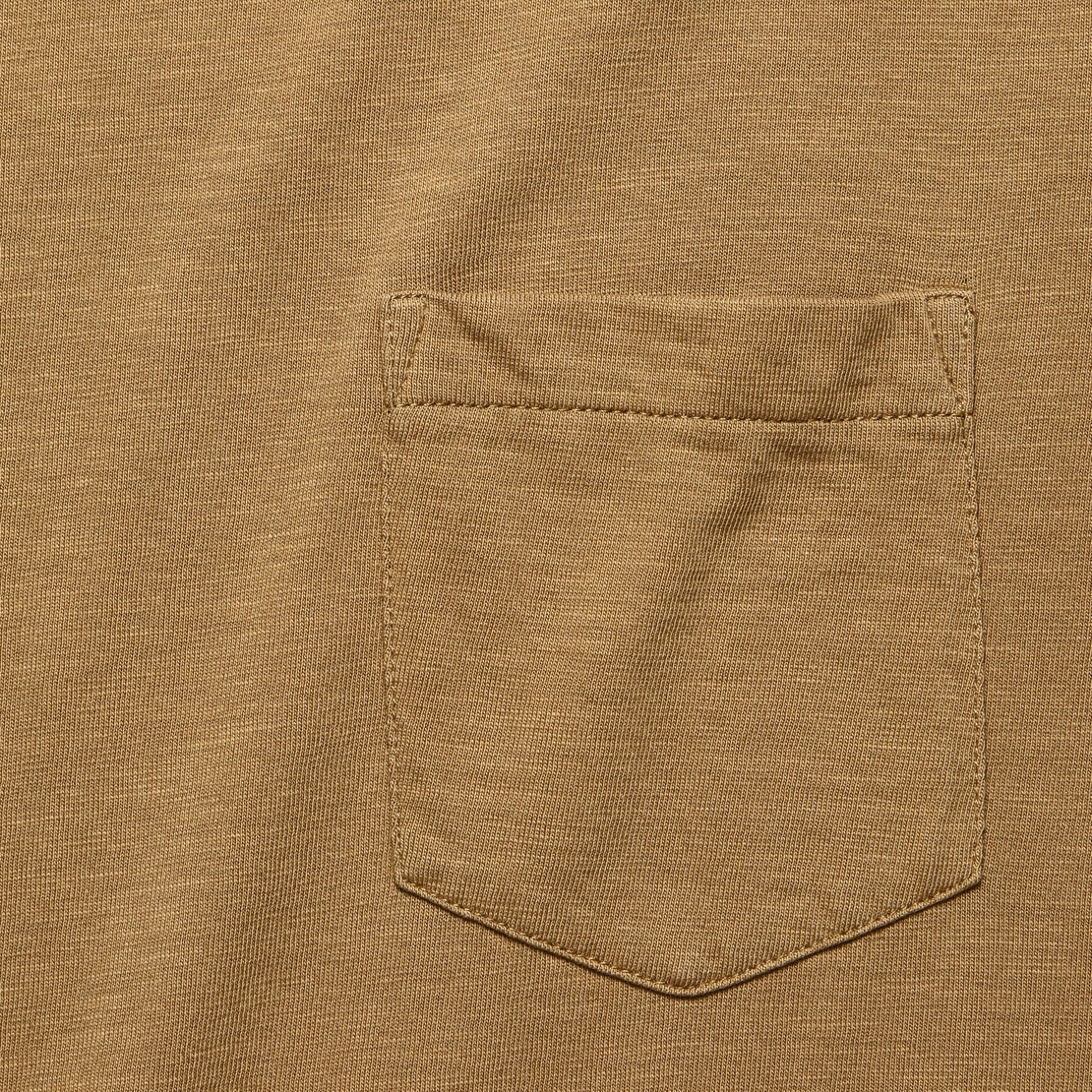 Garment Dyed Pocket Tee - Walnut - Faherty - STAG Provisions - Tops - S/S Tee