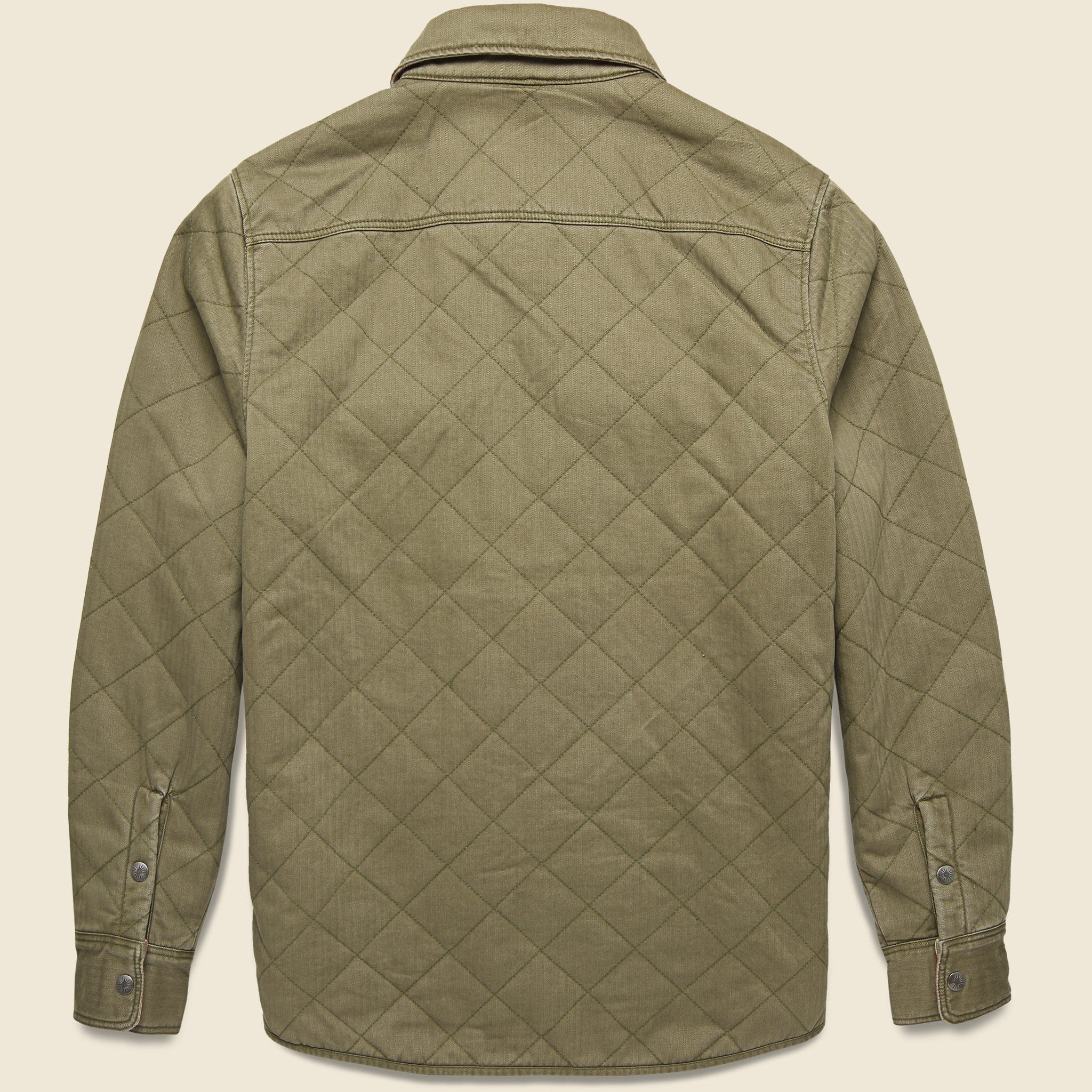 Yellowtail Reversible Bondi Jacket - Olive/Bighorn Sand - Faherty - STAG Provisions - Outerwear - Coat / Jacket
