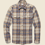 Legend Sweater Shirt - Bozeman Plaid - Faherty - STAG Provisions - Tops - L/S Woven - Plaid